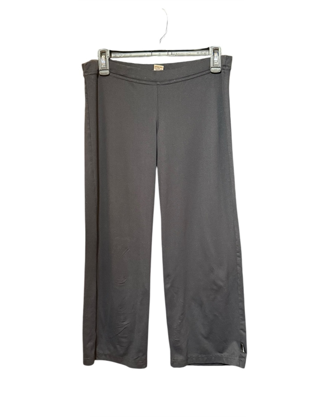 PrAna Cropped Yoga Pants Black Size Medium Made In USA